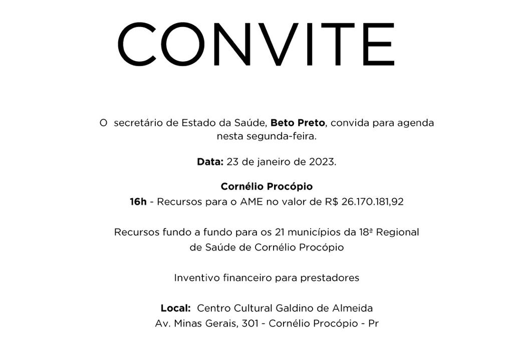 Autorização para Licitação do AME